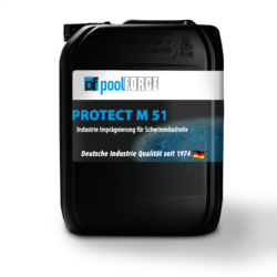 Schaich Chemie poolFORCE Swimming Pool Schutzimprägnierung Protect M 51